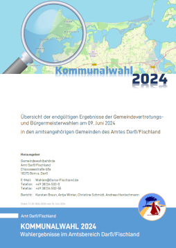 Wahlergebnisse 2024 im Amt Darß/Fischland